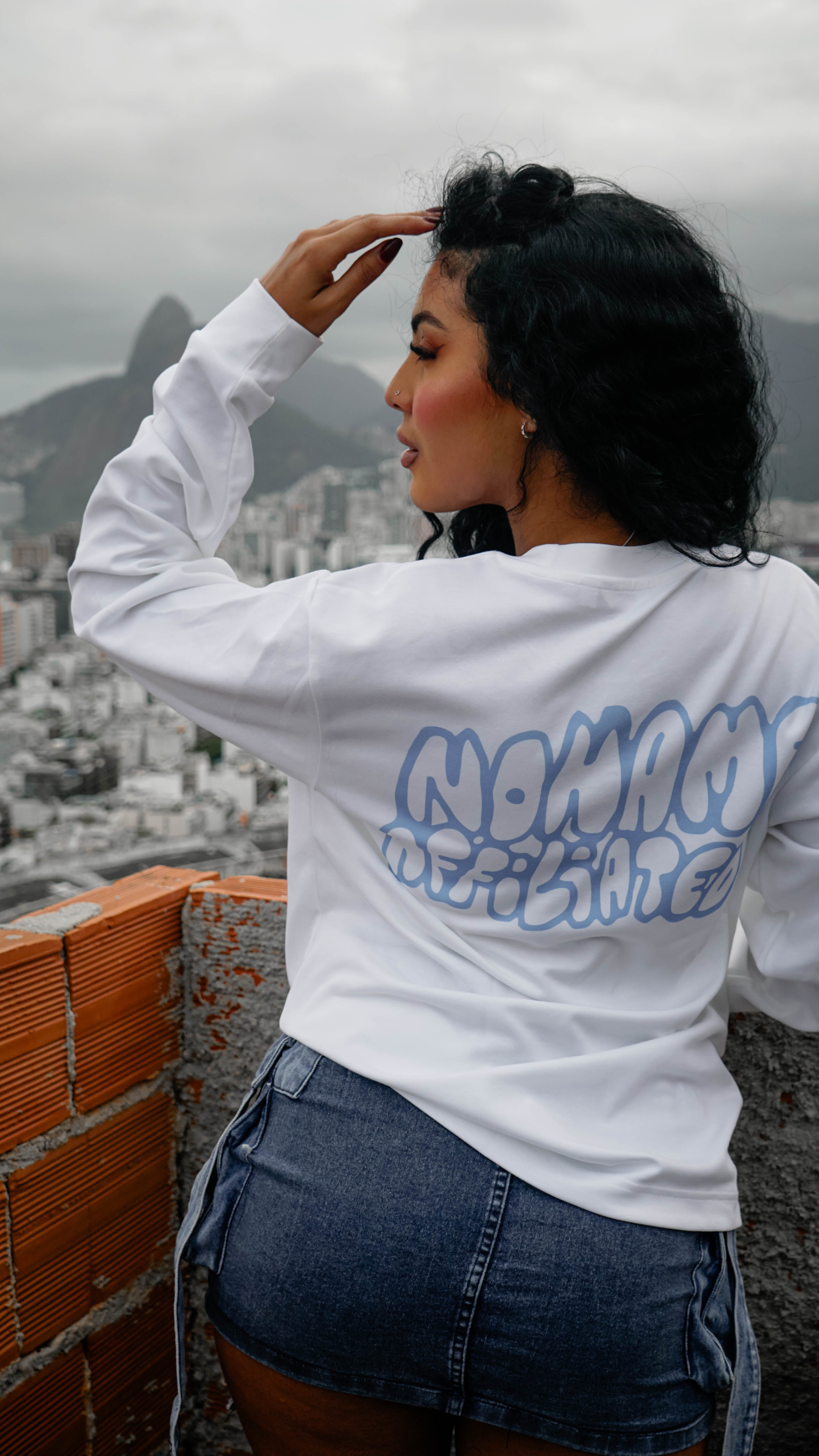 NONAME-LONG SLEEVE BLUE